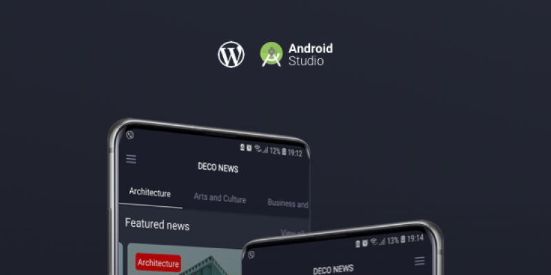 Deco News – Android Mobile App for WordPress