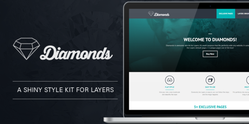 Diamonds – Flat Style kit for Layers
