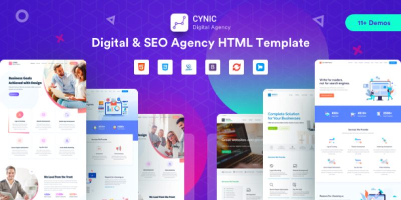Digital Agency | Cynic – Digital Agency SEO Agency HTML Template