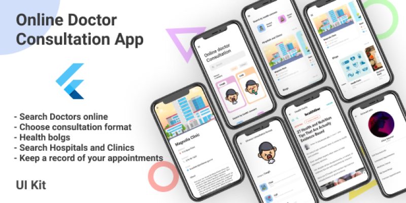 Doctor Consultation App with Web Admin Panel and CMS