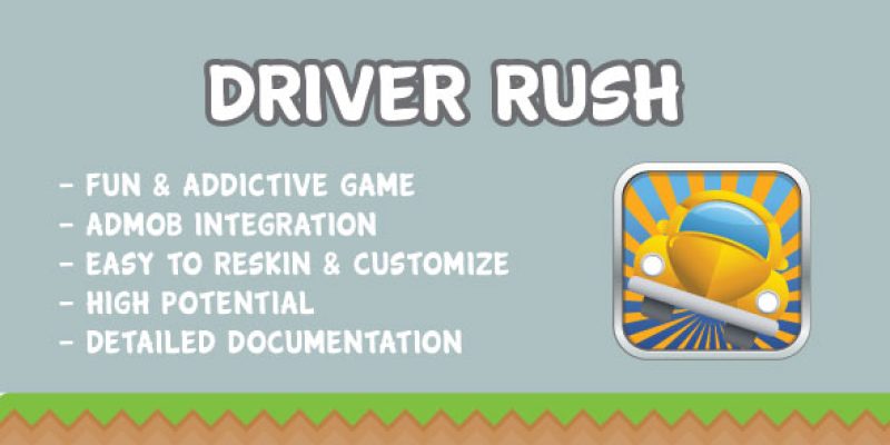 Driver Rush with AdMob | Games