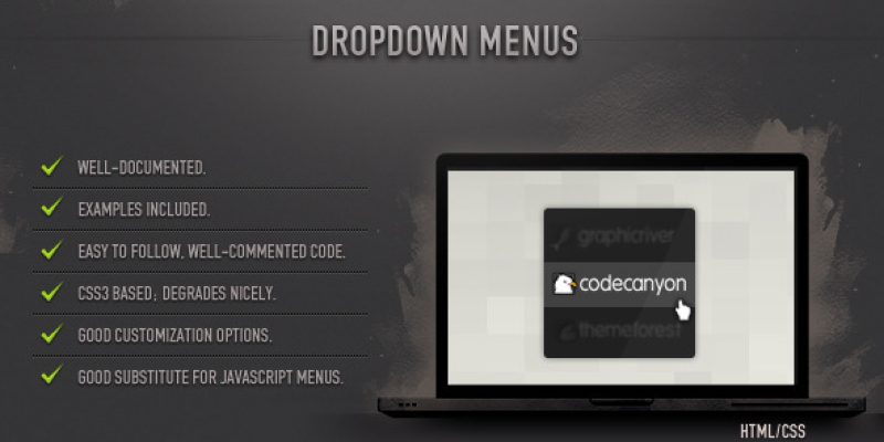 Dropdown Menus (CSS)