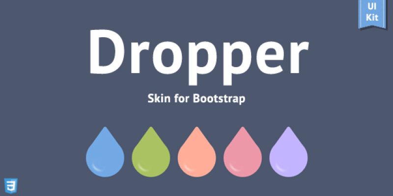 Dropper – Bootstrap Skin