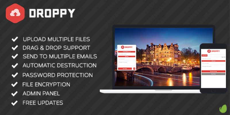 Droppy – Online file sharing