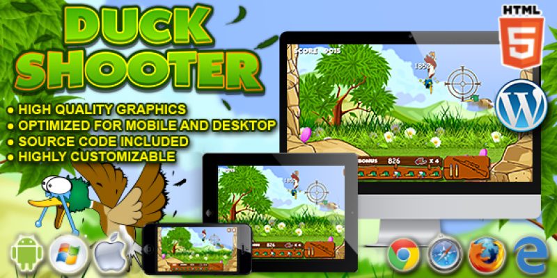 Duck Shooter – HTML5 Game