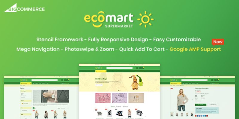 EcoMart – Responsive BigCommerce Theme