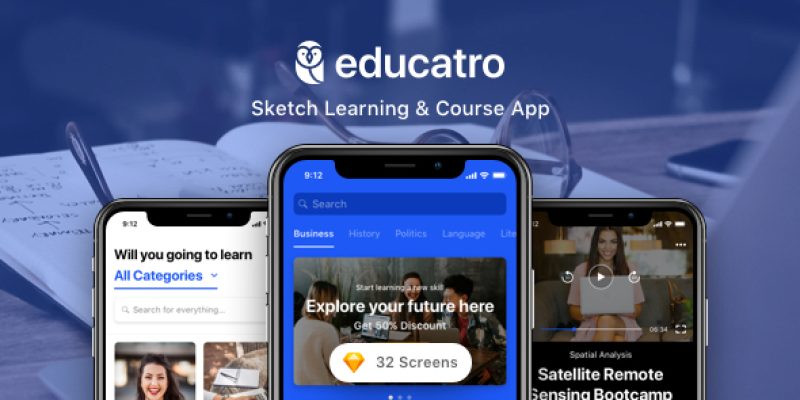 Educatro – Sketch Learning & Course App