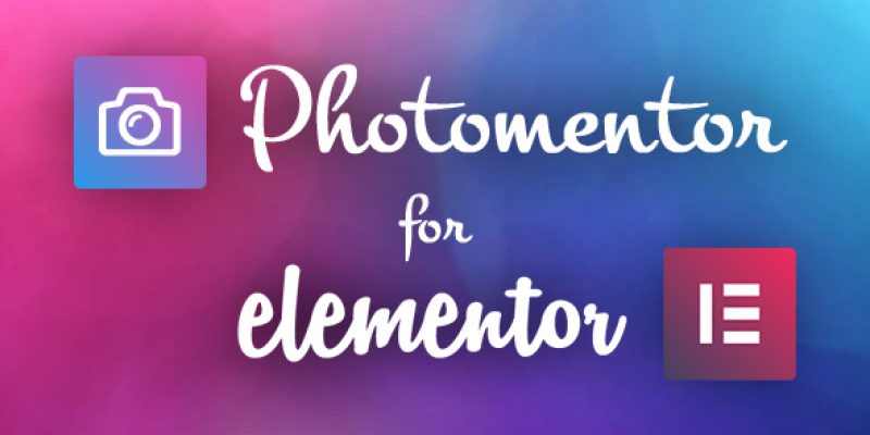 Elementor Photography and Gallery Addons – Photomentor