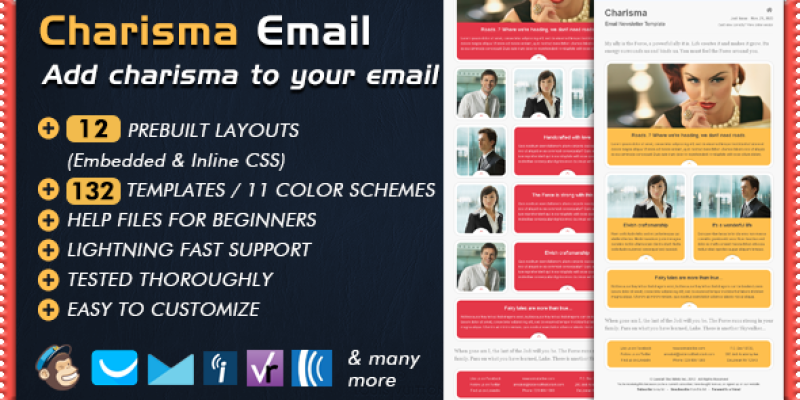 Email Template – CHARISMA