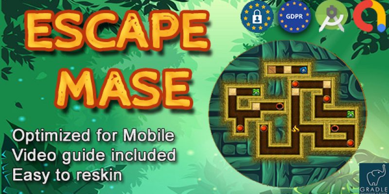 Escape Maze (Admob + GDPR + Android Studio)