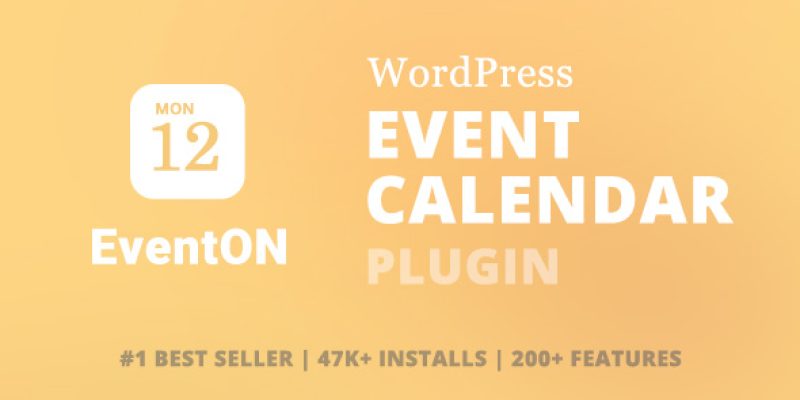 EventON – WordPress Event Calendar Plugin