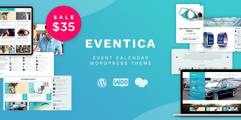 Eventica – Event Calendar & Ecommerce WordPress Theme