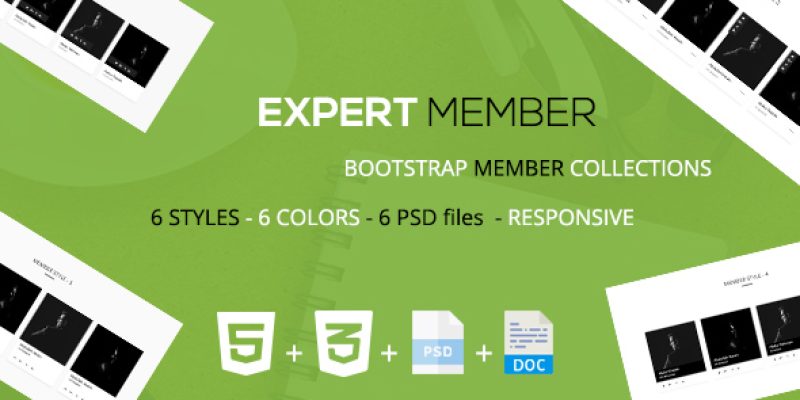 Expert – A Bootstrap Member Layout Collections