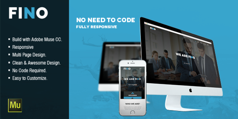 FINO – Creative Multi-Purpose Muse Template