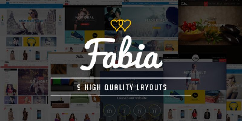 Fabia – Multipurpose Responsive WooCommerce WordPress Theme