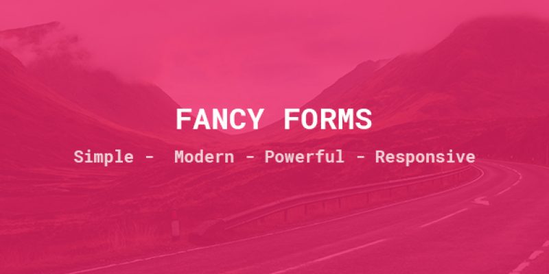 FancyForms – Modern & Responsive CSS Forms