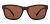 Fastrack Men’s Square Sunglasses Brown Frame, Brown Lens -Pack of 1