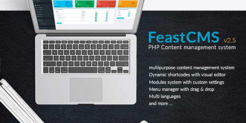 Feast cms v2.5 – PHP Content management system
