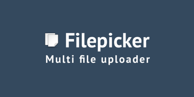 Filepicker – Multi file uploader