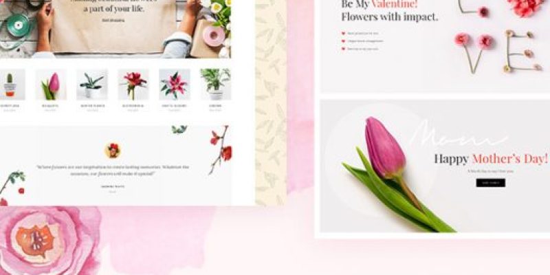 Fiorello – Florist and Flower Shop Theme