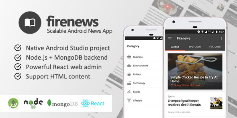 Firenews – Android News App