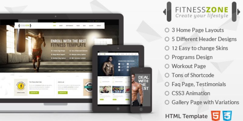 Fitness Zone | Sports HTML Theme