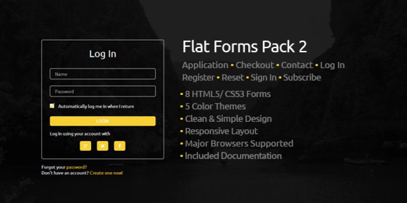 Flat Forms Pack 2