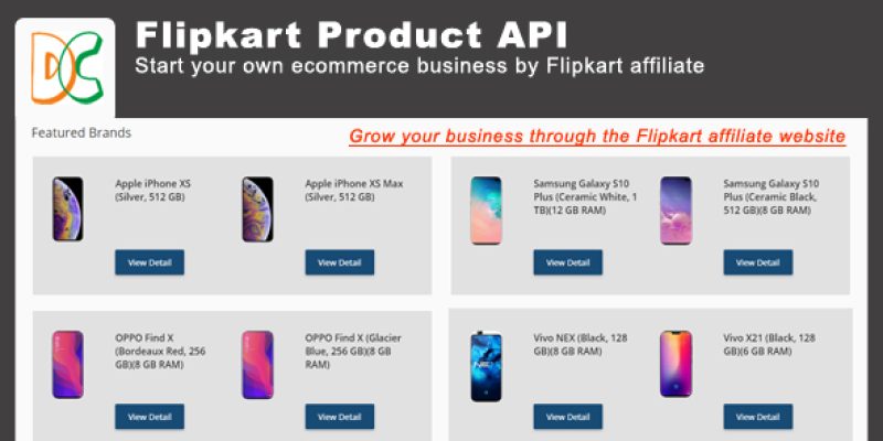 Flipkart API – Product Listing