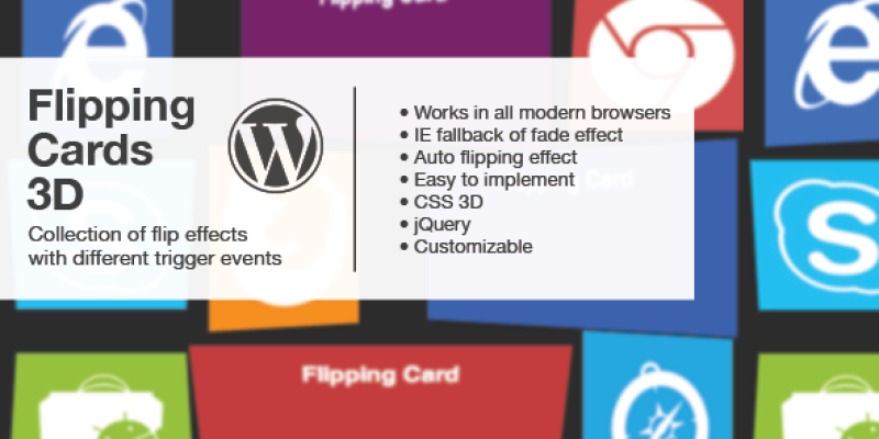 Flipping Cards 3D – WordPress