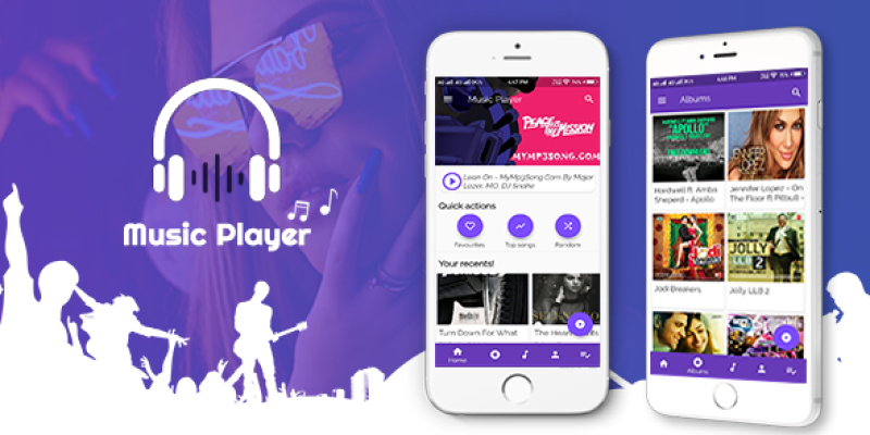 Flutter App-Music Player