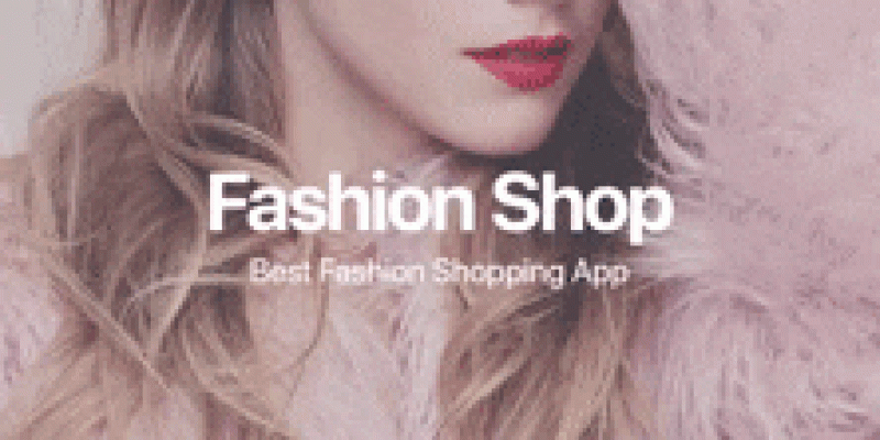 Flutter Fashion Shop App – UI KIT