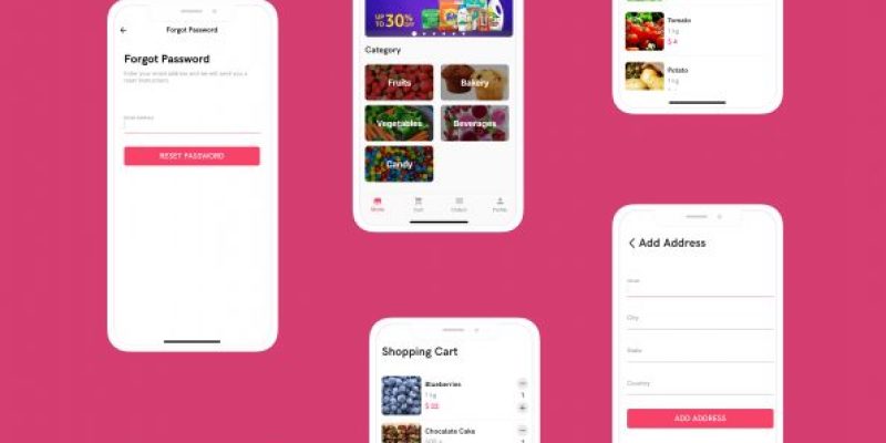 Flutter Grocery shopping App with Admin Panel(Firestore Backend)