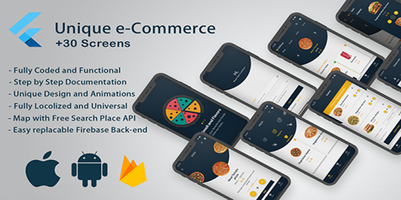 Flutter e-Commerce Solution for Android and IOS