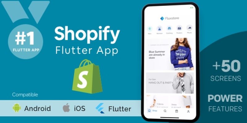 FluxStore Shopify – The Best Flutter E-commerce app