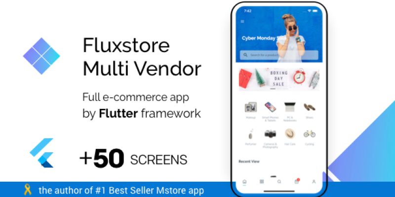 Fluxstore Multi Vendor – Flutter E-commerce Full App