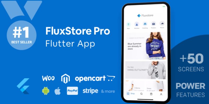 Fluxstore Pro – Flutter E-commerce Full App