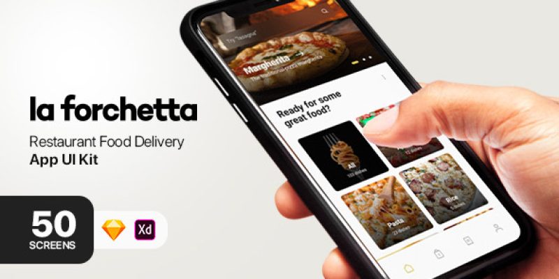 Forchetta Food App UI Kit