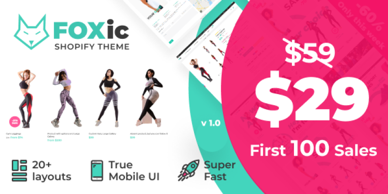 Foxic – Modern and Clean, Multipurpose Shopify Theme