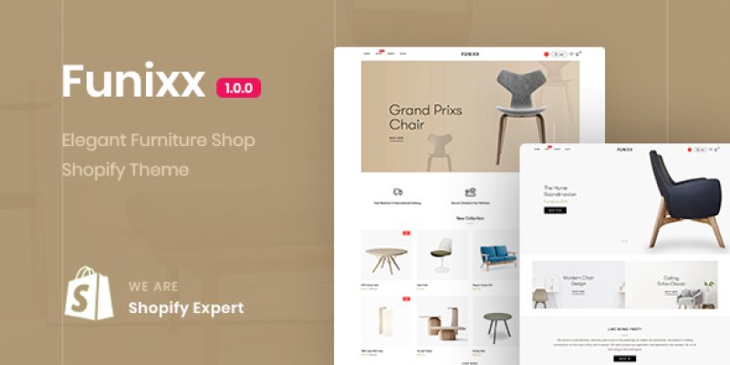 Funixx – Elegant furniture shop for Shopify