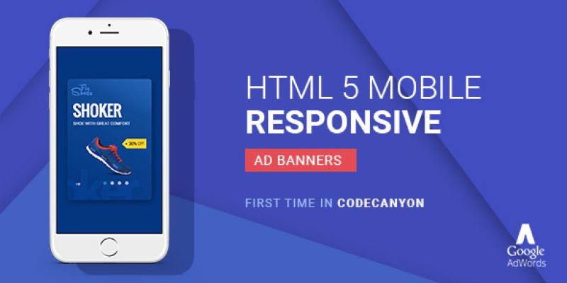 GWD | Responsive Mobile Ad Banner 01