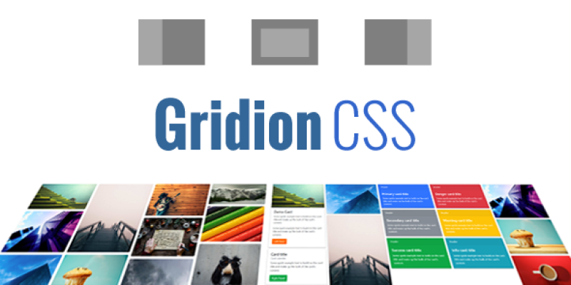 Gridion CSS – Responsive Bootstrap Portfolio Grid