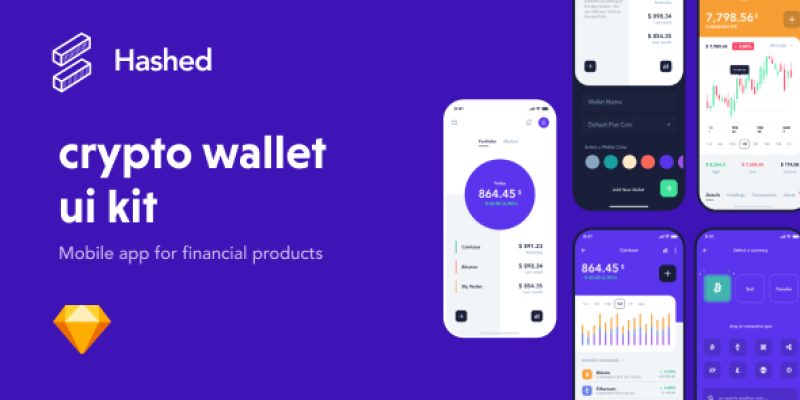 Hashed Crypto Wallet UI Kit