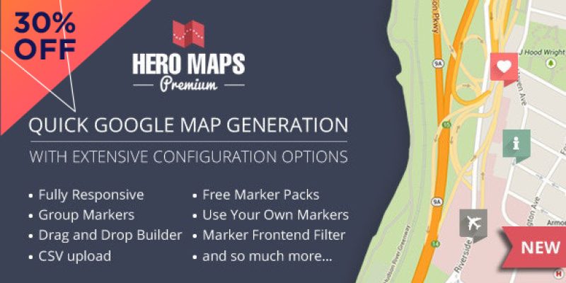 Hero Maps Premium – Responsive Google Maps Plugin