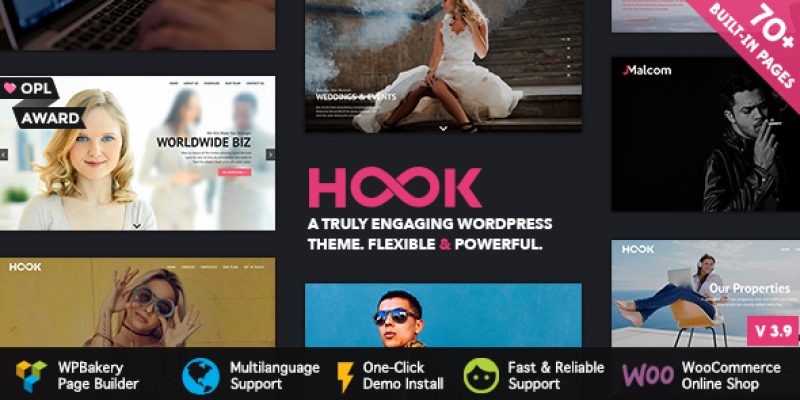 Hook – Superior WordPress Theme