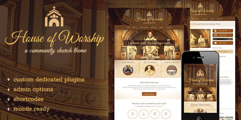 House Of Worship – Church WordPress Theme
