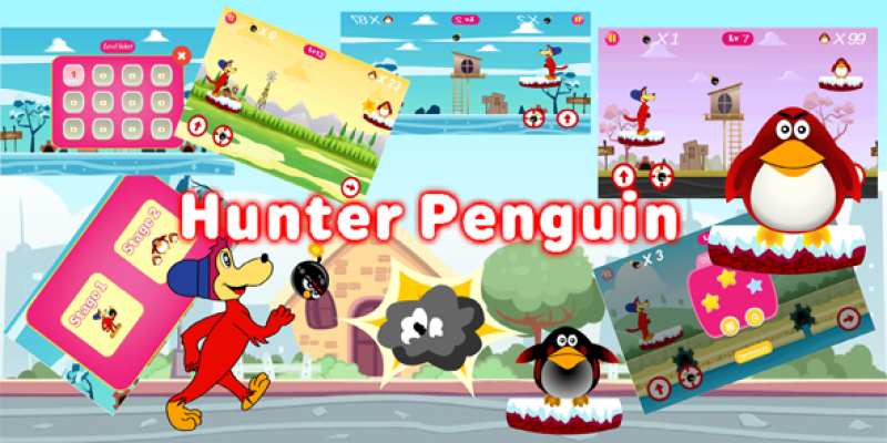 Hunter Penguin (admob-Unity Game)