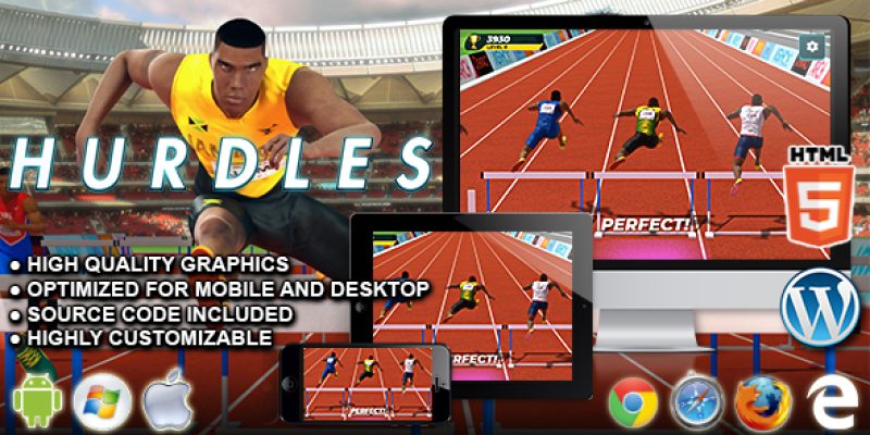 Hurdles – HTML5 Sport Game