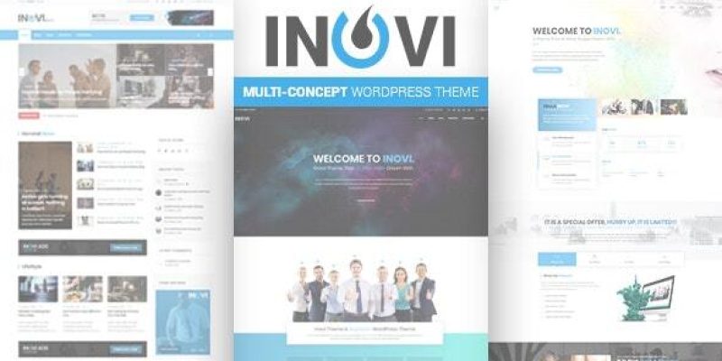 INOVI – Multi-concept WordPress Theme