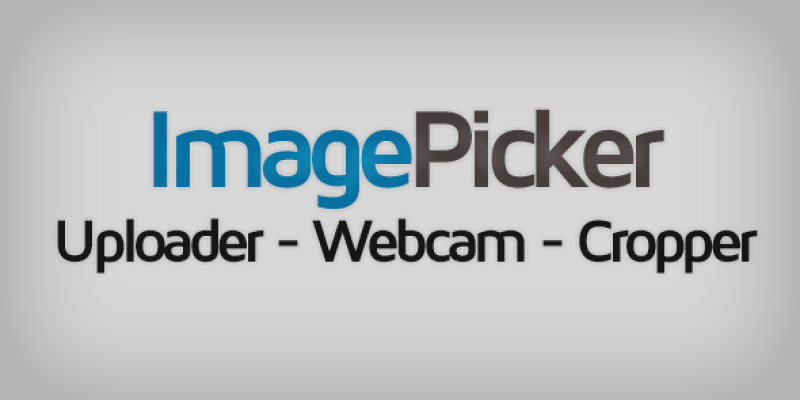 ImagePicker: Uploader – Webcam – Cropper