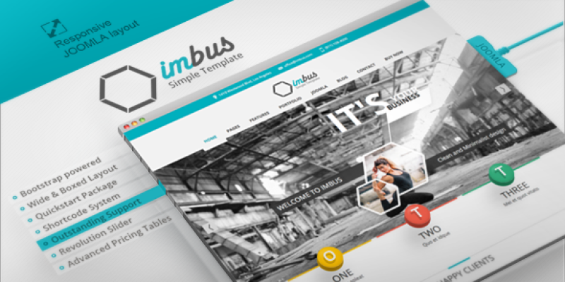 Imbus – Responsive Joomla Template